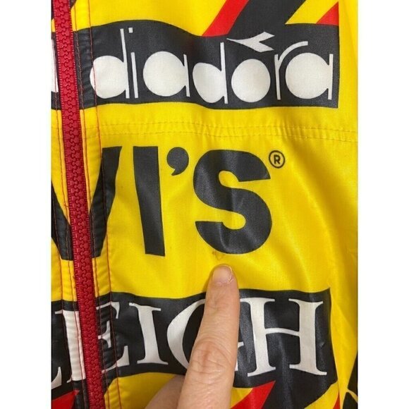 VTG Levi's Men's 70s 80s Raleigh SRC Selle Royal Diadora Cycling Jacket sz 46 - Picture 3 of 16